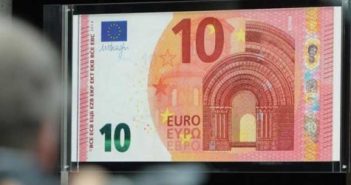 Nova novčanica od 10 evra u opticaju od septembra