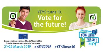 European elections 2019: European youth to speak their mind at YEYS