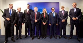 Visoka predstavnica Federika Mogerini održala radnu večeru za lidere Zapadnog Balkana