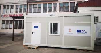 Pirot dobio kontejner za testiranje na COVID-19 finansiran od EU