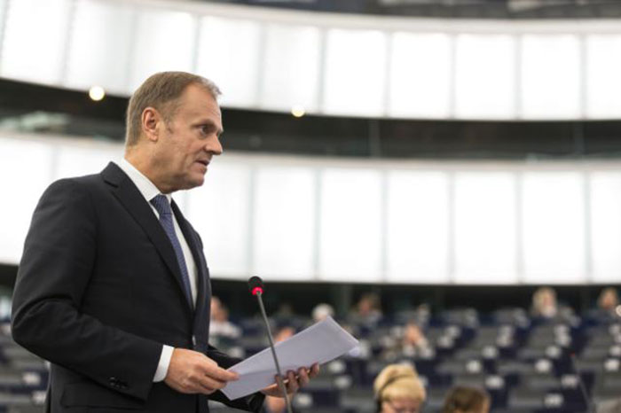 Invitation letter by President Donald Tusk to the members of the European Council