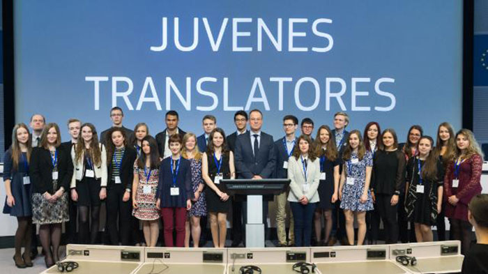 European Commission hands awards to 28 winners of its annual translation contest ‘Juvenes Translatores’