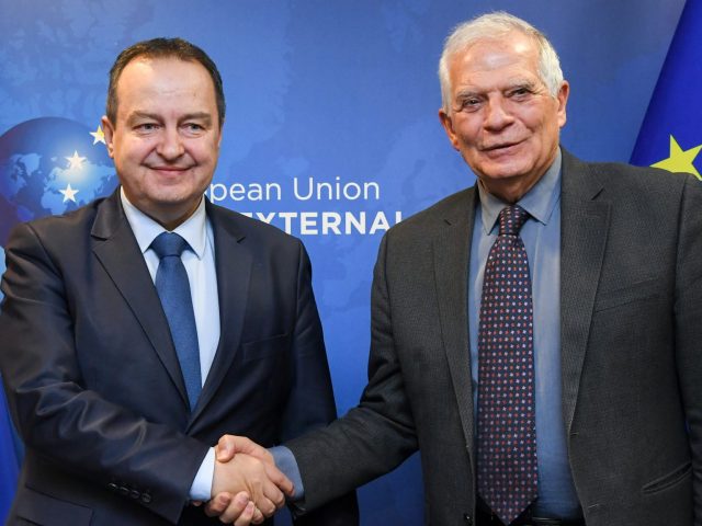 Visoki predstavnik Borelj sastao se sa ministrom spoljnih poslova Dačićem