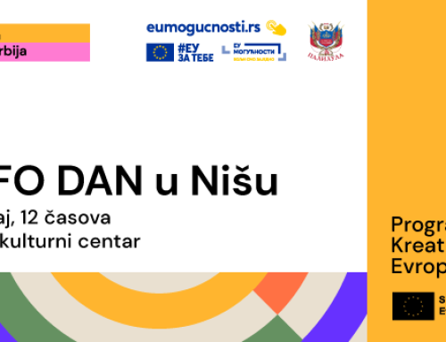 Info dan u Nišu: Кreativna Evropa i EU mogućnosti