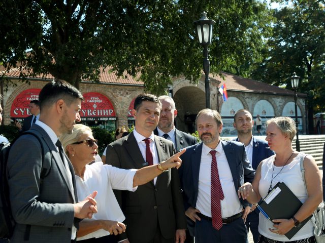 The EU Ambassador and the Minister of European Integration visited Niš Fortress