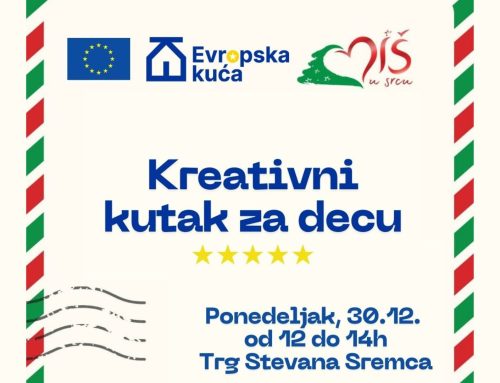 Kreativni kutak za decu u okviru Festivala „Niš u srcu“