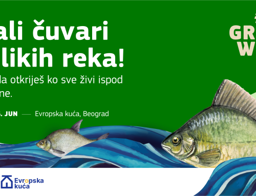 Mali čuvari velikih reka: Otvaranje akvarijuma i radionica za decu u Evropskoj kući
