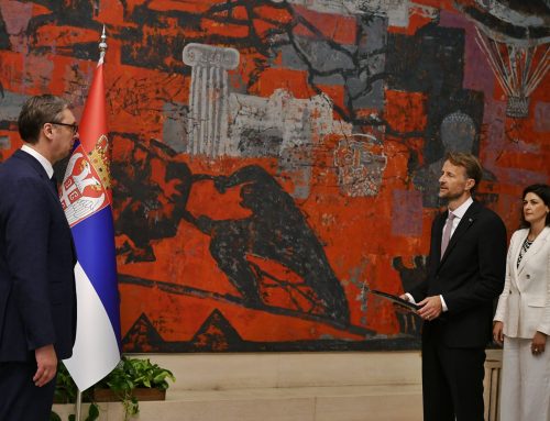 Andreas fon Bekerat predao akreditive kao novi ambasador EU u Srbiji