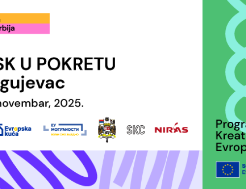 Kragujevac domaćin Festivala Kreativna Evropa od 2. do 6. novembra