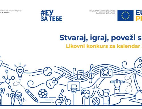 Stvaraj, igraj, poveži svet! – Otvoren likovni konkurs za kalendar EU PRO Plus za 2026.