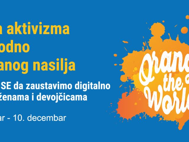 16 dana aktivizma: Stop rodno zasnovanom nasilju!