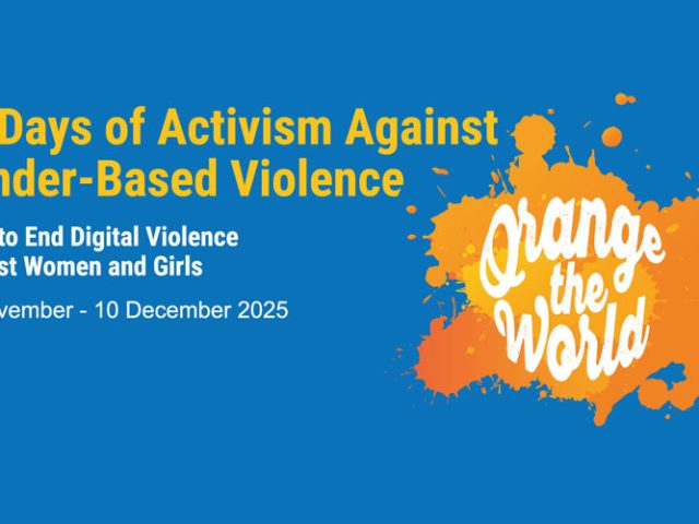 16 days of activism: Stop gender-based violence!